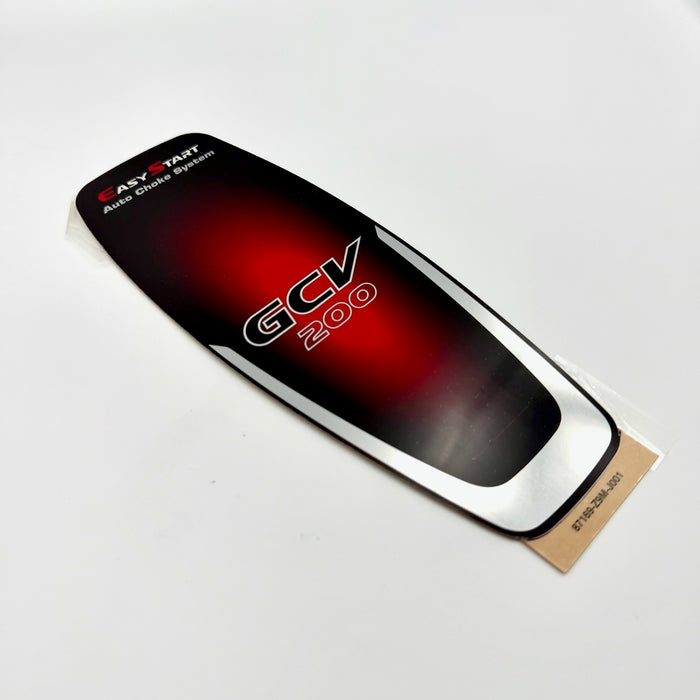 HONDA Engine Decal Sticker GCV200 HRX217K6 87169-Z9M-J00 Genuine OEM