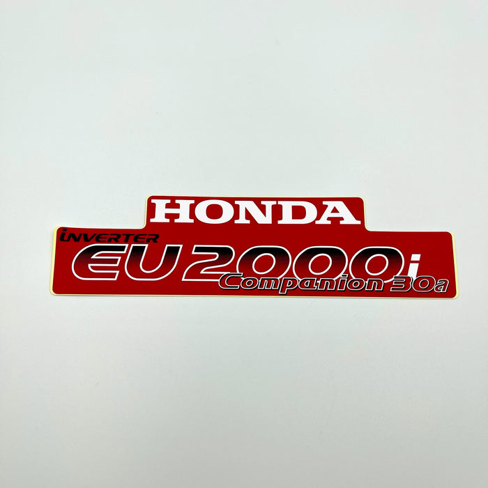 HONDA Decal Sticker EU2000I Companion 87101-Z07-T80 Genuine OEM