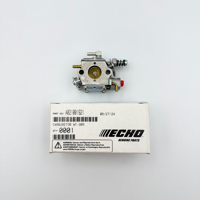 ECHO Carburetor WT-985 CS-400 CS400 A021001921 Genuine OEM