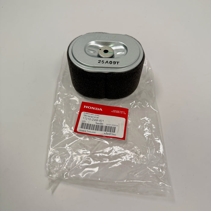 HONDA Air Filter Element (Cleaner) GX160 GX200 17210-Z4M-821 Genuine OEM