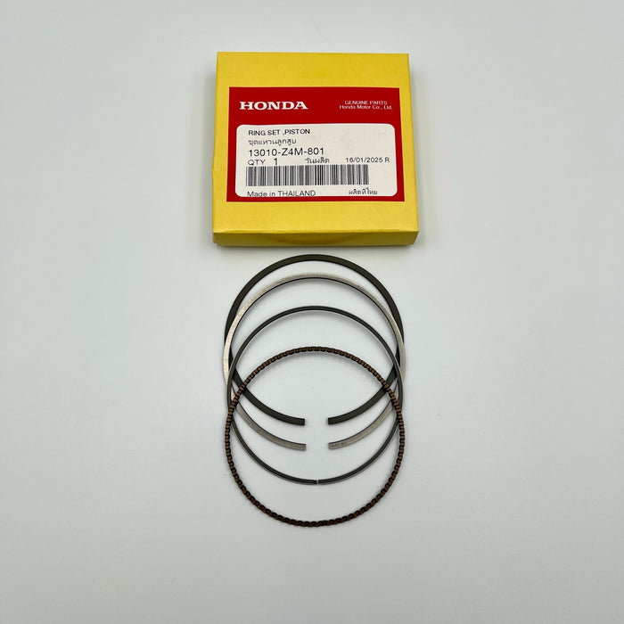 HONDA Piston Ring Set (Std) GX160 EU3000 FC600 13010-Z4M-801 Genuine OEM