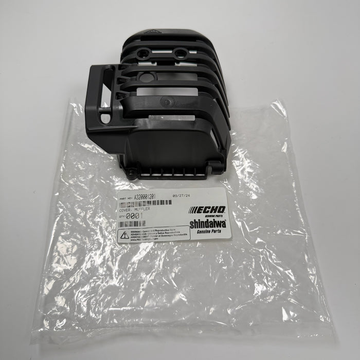 ECHO Muffler Cover SRM-2620 SHC-2620 PPT-2620 PE-2620 A320001201 Genuine OEM