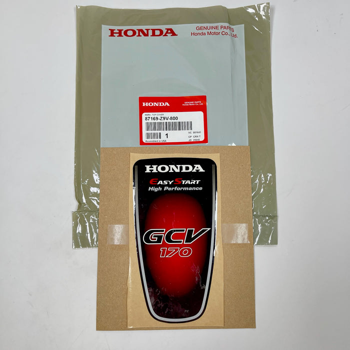 HONDA GCV170 Decal GCV170LA 87169-Z9V-800 Genuine OEM