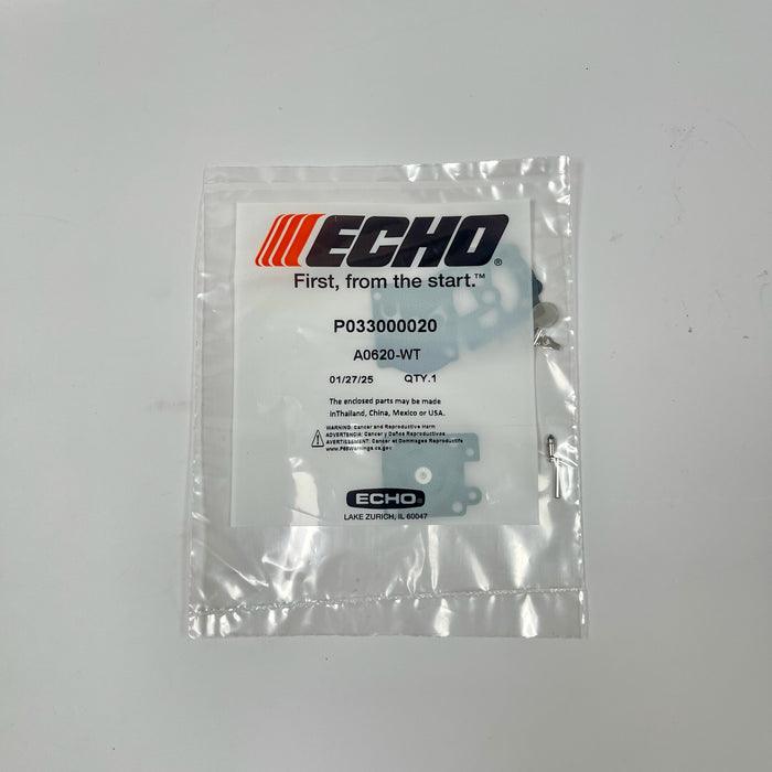 ECHO Carburetor Rebuild Kit CS-271T CS-310 CS-352 P033000020 Genuine OEM