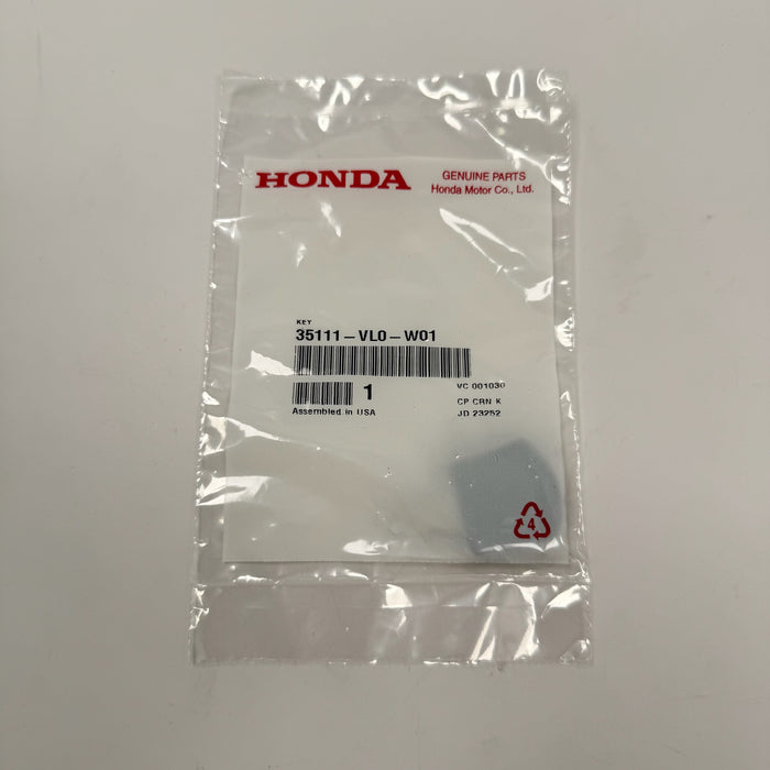 HONDA Ignition Key HRR216 HRX217 35111-VL0-W01 Genuine OEM