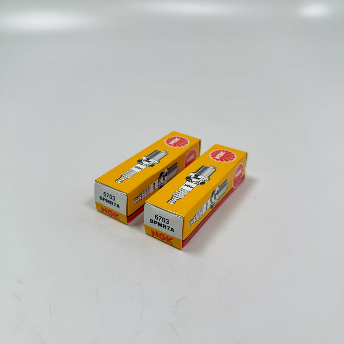 NEW Genuine Spark Plug Fits NGK BPMR7A (2-Pack)