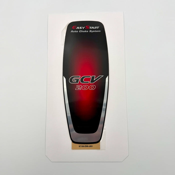 HONDA Engine Decal Sticker GCV200 HRX217K6 87169-Z9M-J00 Genuine OEM