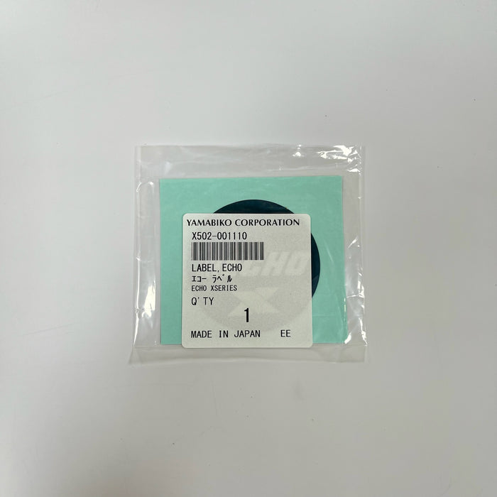 ECHO Decal Sticker CS-2511T CS-2511TN CS-2511P X502001110 Genuine OEM