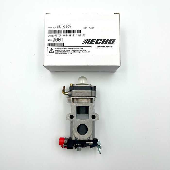 ECHO Carburetor PB-8010 PB-9010 EB810 EB910 A021004920 Genuine OEM