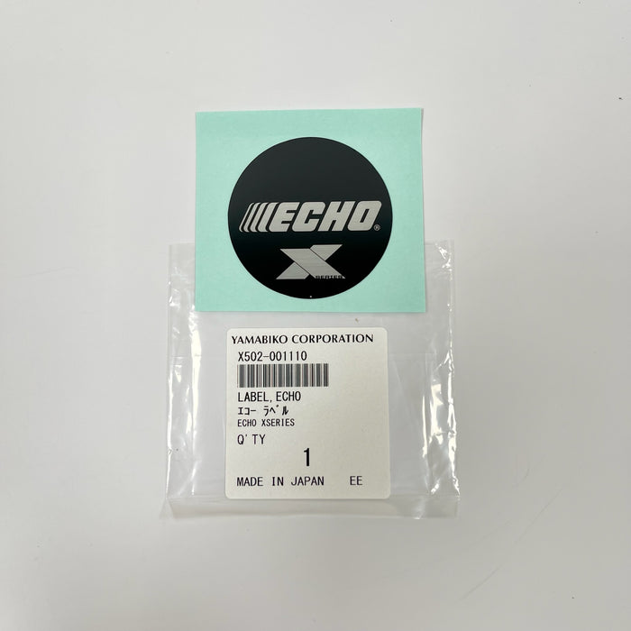 ECHO Decal Sticker CS-2511T CS-2511TN CS-2511P X502001110 Genuine OEM