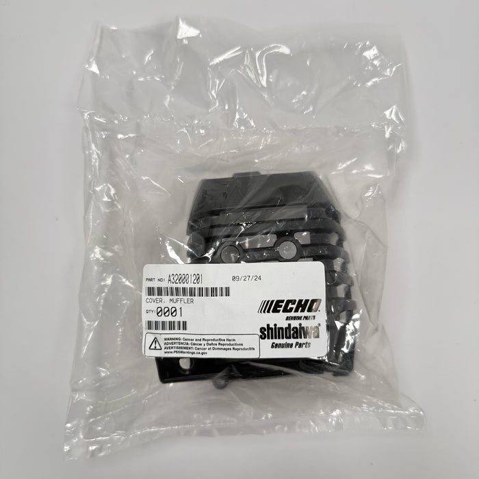ECHO Muffler Cover SRM-2620 SHC-2620 PPT-2620 PE-2620 A320001201 Genuine OEM