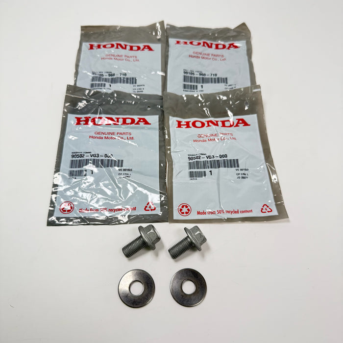 HONDA Blade Bolt Set (2) Washers (2) Bolts HRC HRX 90105-960-710 Genuine OEM